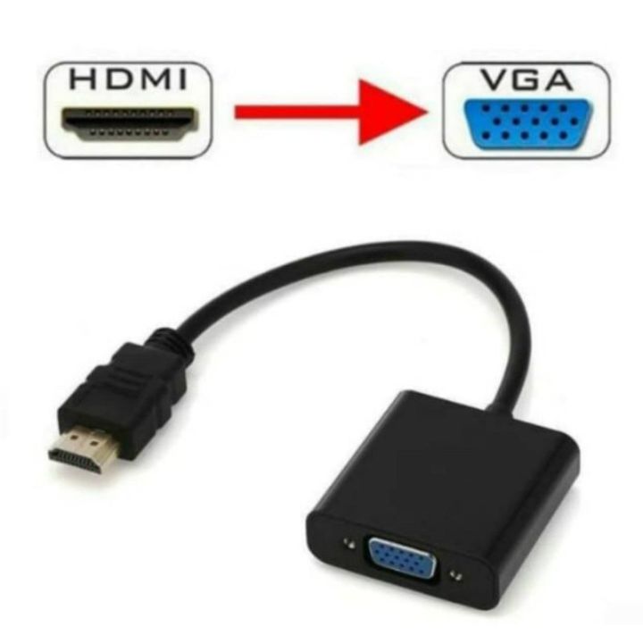 Kabel HDMI ke VGA Female Converter