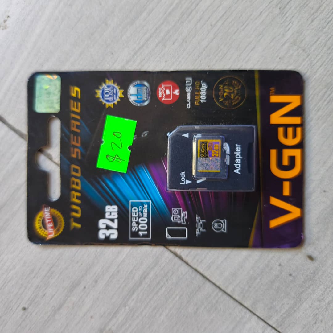 V-Gen Turbo Series Memory Card 32GB